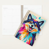 Abstract beer leuke leuke vrolijke dierenkunst planner (Display)