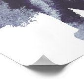 Abstract beer silhouet poster (Hoek)