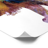 Abstract beer silhouet poster (Hoek)