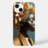 Abstract behang Case-Mate iPhone case (Achterkant)