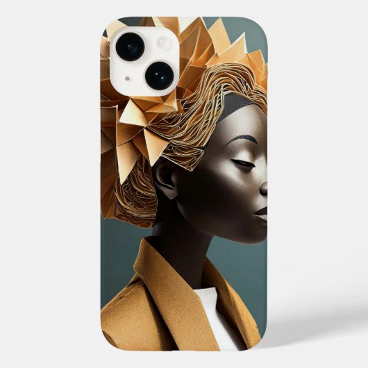 Abstract behang Case-Mate iPhone case (Achterkant)