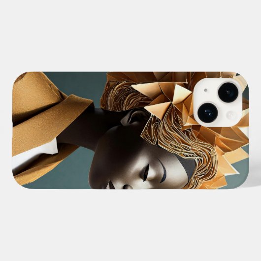 Abstract behang Case-Mate iPhone case (Achterkant (horizontaal))