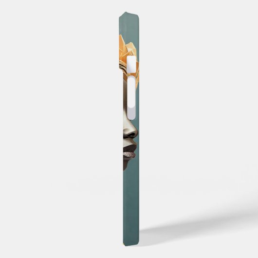 Abstract behang Case-Mate iPhone case (Achterkant / Links)