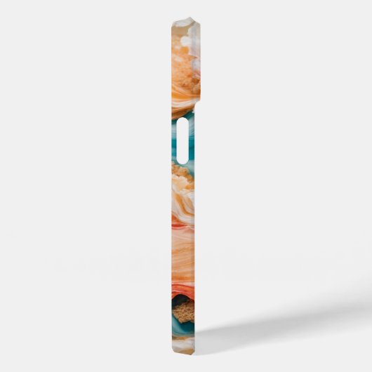 Abstract behang Case-Mate iPhone case (Achterkant / Rechts)