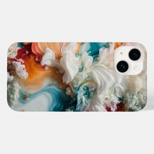Abstract behang Case-Mate iPhone case (Achterkant (horizontaal))