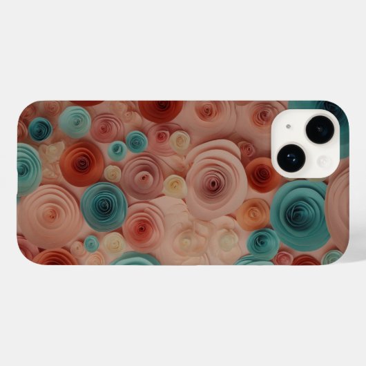 Abstract behang Case-Mate iPhone case (Achterkant (horizontaal))