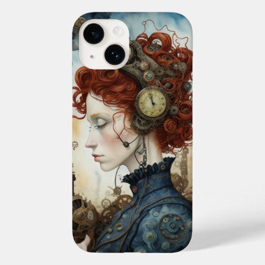 Abstract behang Case-Mate iPhone case (Achterkant)