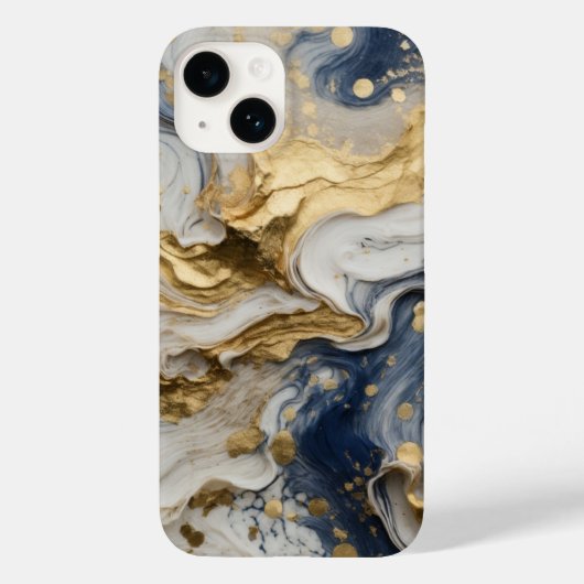 Abstract behang Case-Mate iPhone case (Achterkant)