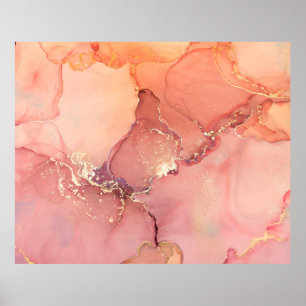 Abstract beige, bruine achtergrond, behang. Mixin Poster