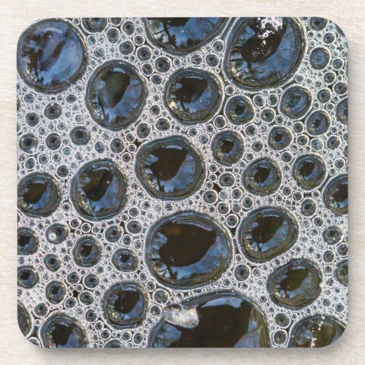 Abstract belpatroon bier onderzetter (Voorkant)