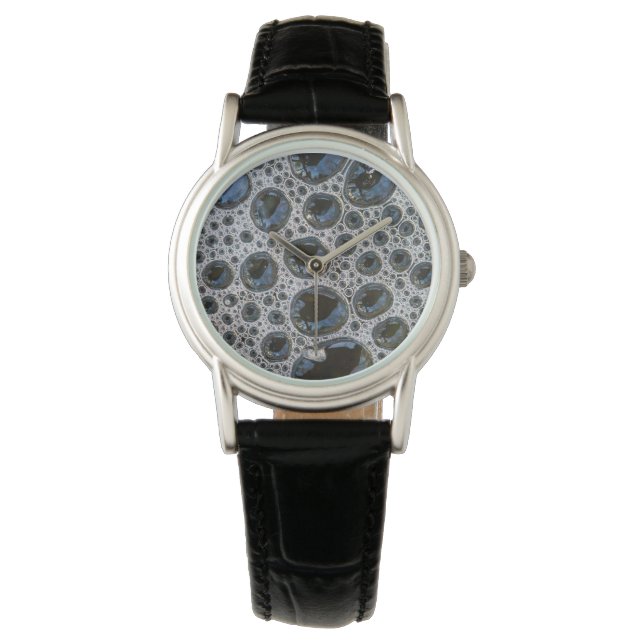 Abstract belpatroon horloge (Voorkant)