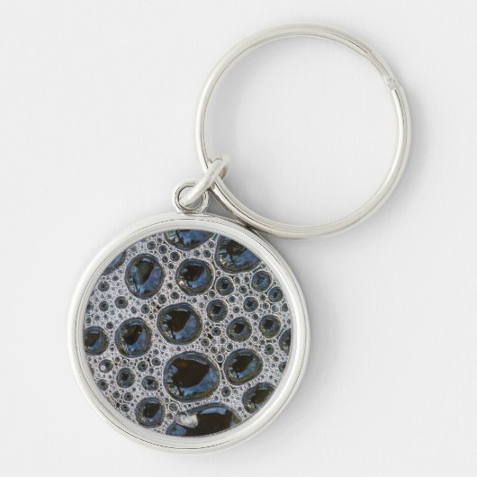 Abstract belpatroon sleutelhanger (Voorkant)