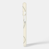 Abstract Beren Cub Silhouet Case-Mate iPhone Case (Achterkant / Links)