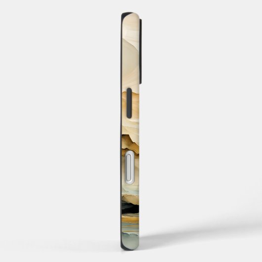 Abstract berglandschap Case-Mate iPhone case (Achterkant / Rechts)