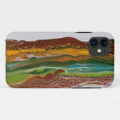 Abstract berglandschap Case-Mate iPhone case (Achterkant (horizontaal))