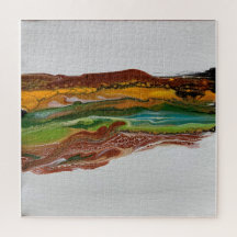 Abstract berglandschap