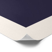Abstract berglandschap poster (Hoek)