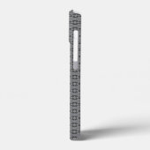 Abstract betonpatroon Case-Mate iPhone case (Achterkant / Links)