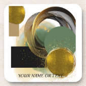 abstract bier onderzetter (Voorkant)