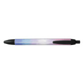 Abstract Bigender Pride-vlag Zwarte Inkt Pen (Achterkant)