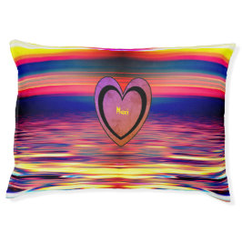 Abstract binnenshuis - Kleuren Dog Bed Hondenbed