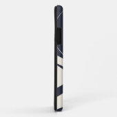 Abstract Bird Minimalist Navy Phone Case (Achterkant/rechts)