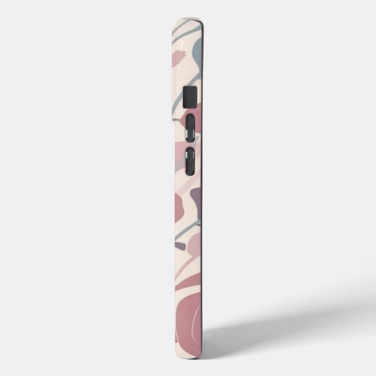 Abstract blad minimalistisch meisje Case-Mate iPhone case (Achterkant / Links)