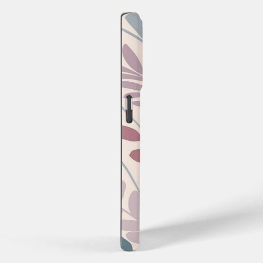 Abstract blad minimalistisch meisje Case-Mate iPhone case (Achterkant / Rechts)