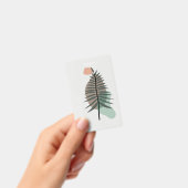 Abstract bladontwerp badge (Handheld)