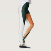 Abstract bladontwerp leggings (Rechts)