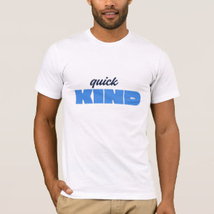 Abstract Blauw Aquarel Heren T-shirt