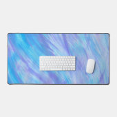 Abstract blauw bureaumat (Keyboard & Muis)