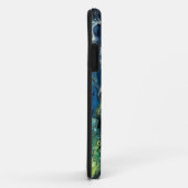 Abstract blauw. Case-Mate iPhone case (Achterkant/rechts)