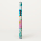 Abstract blauw Case-Mate iPhone case (Achterkant / rechts)