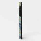 Abstract blauw Case-Mate iPhone case (Achterkant/links)