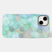 Abstract blauw digitaal rondschilderen Case-Mate iPhone case (Achterkant (horizontaal))