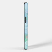 Abstract blauw digitaal rondschilderen Case-Mate iPhone case (Achterkant / Rechts)