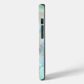 Abstract blauw digitaal rondschilderen Case-Mate iPhone case (Achterkant / Links)