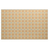 Abstract blauw en geel - Geometrisch Stof (Yard (91,4 cm))