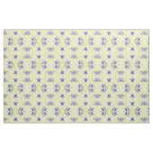 Abstract blauw en geel stof (Yard (91,4 cm))