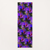 Abstract blauw en Paars ontwerp Yogamat (Voorkant)