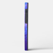 Abstract Blauw en Roze Zirly Fractal Case-Mate iPhone Case (Achterkant / Links)