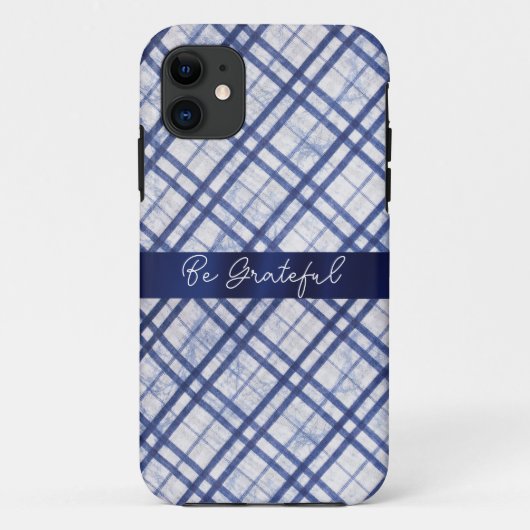 Abstract blauw gele iPhone-case Case-Mate iPhone Case (Achterkant)