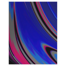 Abstract blauw grijs magenta fractal scrapbook pap