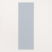 Abstract Blauw Grijs Waterverf Fractal Art Flower Yogamat (Achterkant)