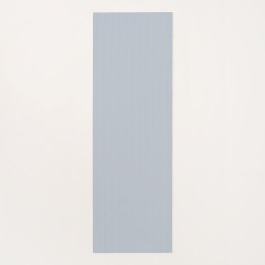 Abstract Blauw Grijs Waterverf Fractal Art Flower Yogamat (Achterkant)