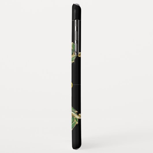 ABSTRACT BLAUW GROEN OPAL EFFECT MET GEMSTONES Case-Mate iPhone CASE (Achterkant/links)