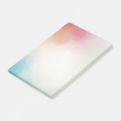 Abstract Blauw Groen Paars Roze Rood Geel Blank Post-it® Notes (Schuin)