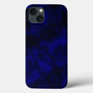 Abstract blauw Hoesje met een hoge iPhone