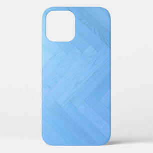 Abstract Blauw Houten Vloerraad Case-Mate iPhone Case
